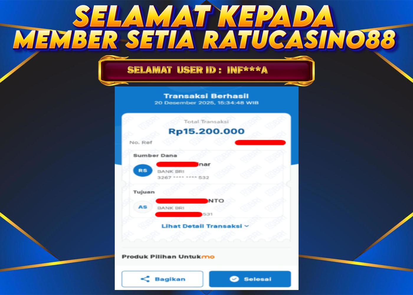 WITHDRAWAL MEMBER 164