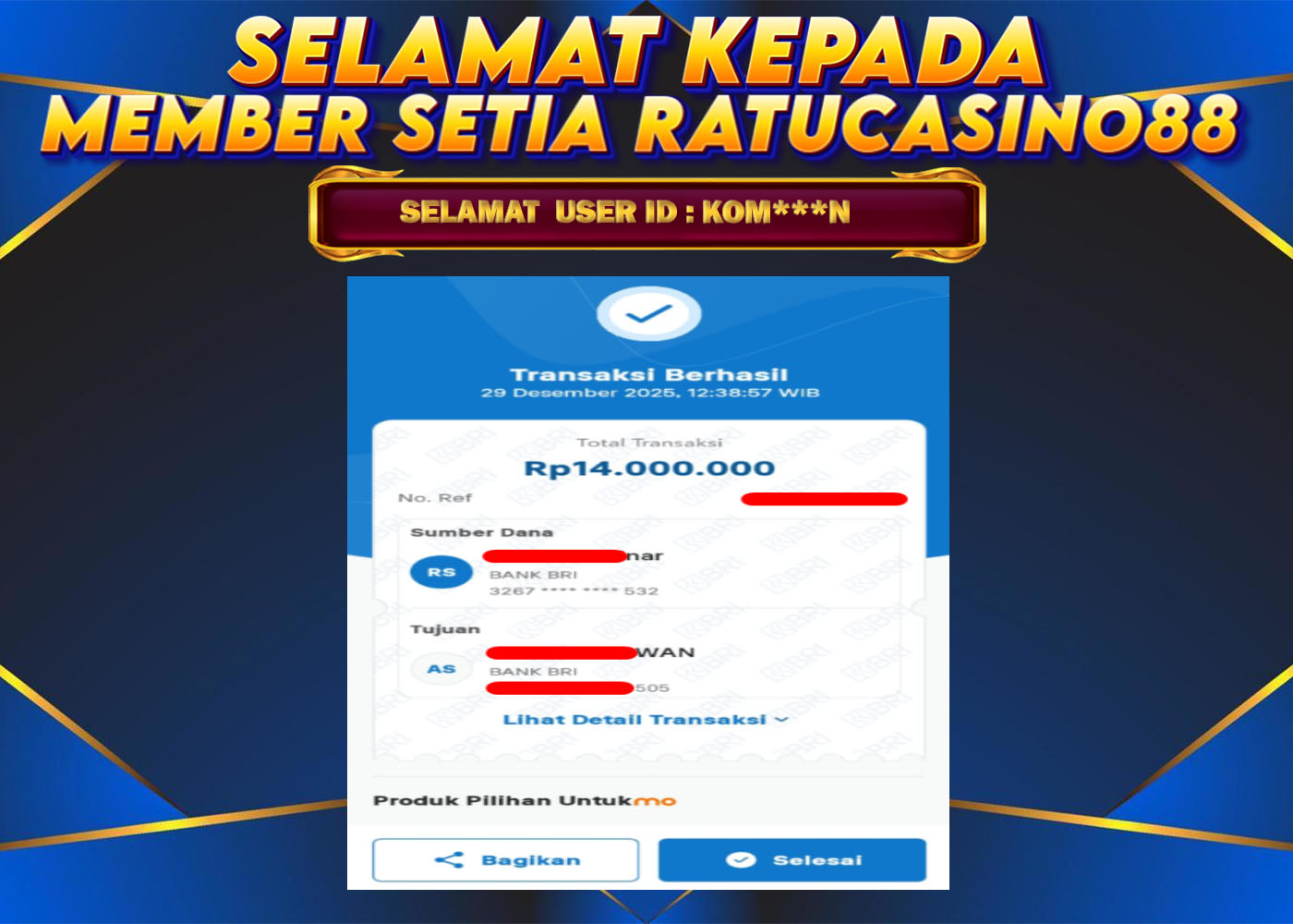 WITHDRAWAL MEMBER 177