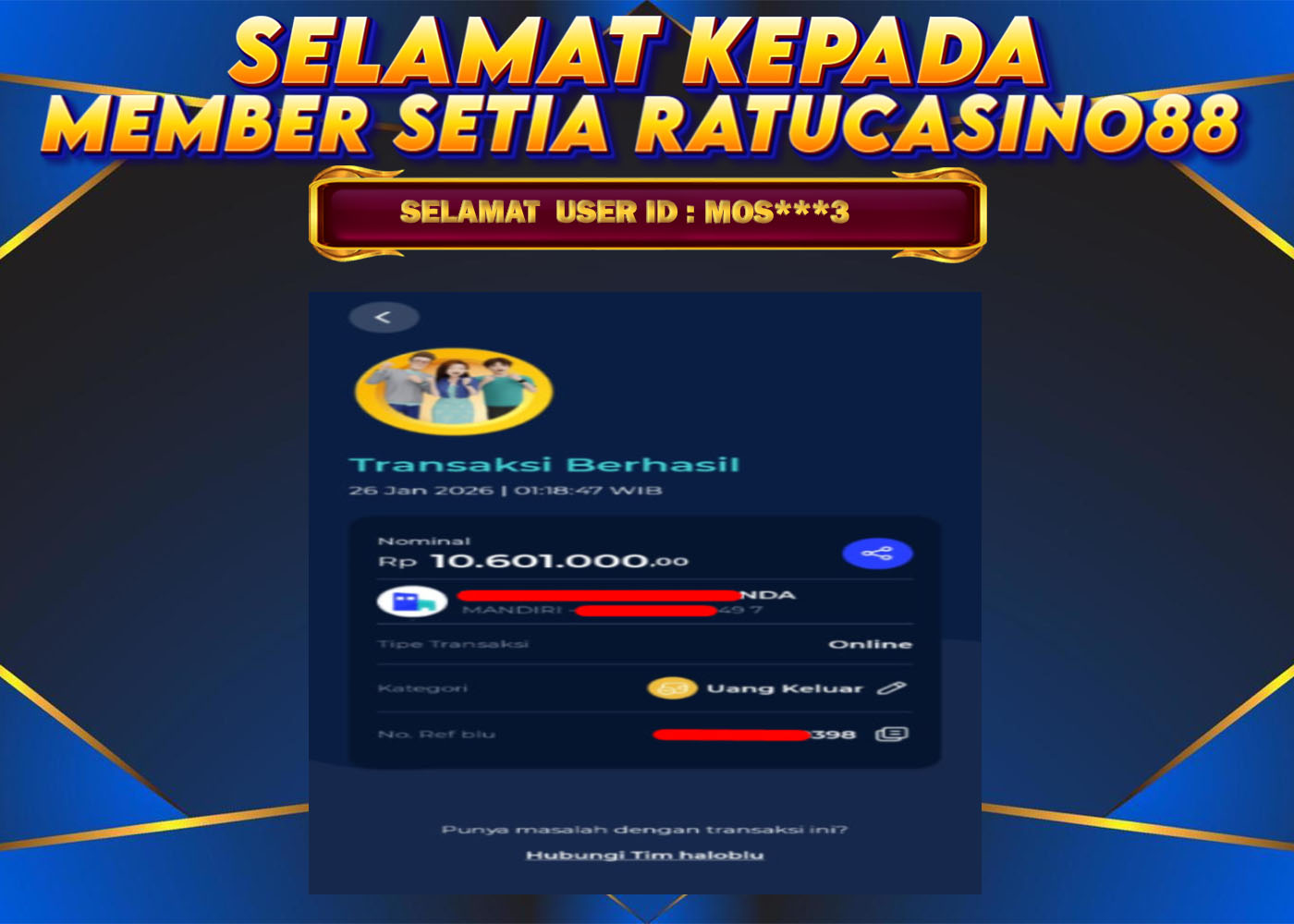 WITHDRAWAL MEMBER 207